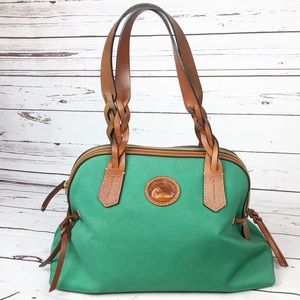 Dooney & Bourke Small Domed Satchel in Kelly Green